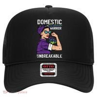 Domestic Violence Awareness Warrior Unbreakable Survivor Cool Gift Hat thumb 0