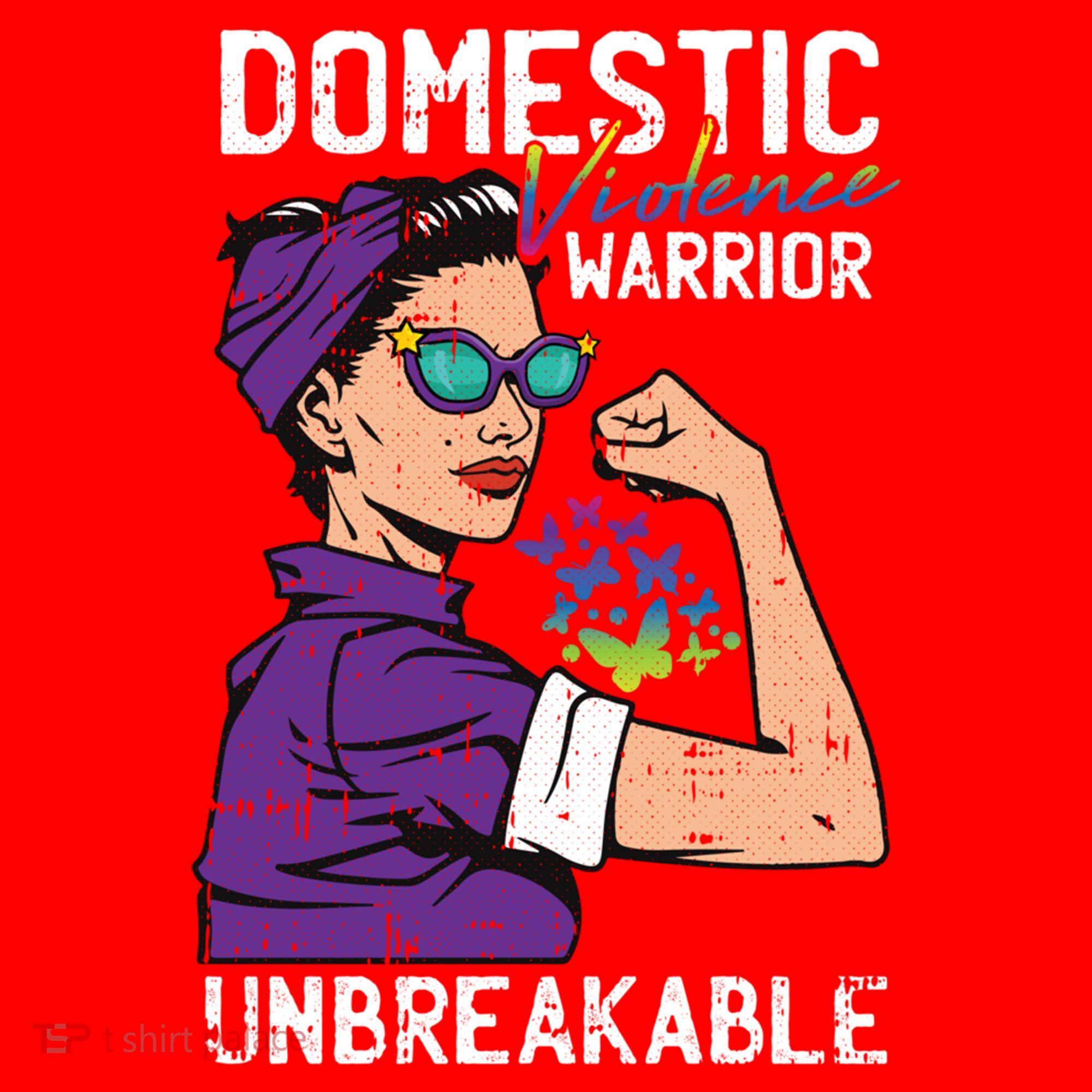 Domestic Violence Awareness Warrior Unbreakable Survivor Cool Gift Santa Hat