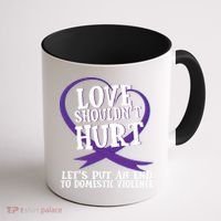 Domestic Violence Awareness Survivor Support Month Gift Coffee Mug thumb 1