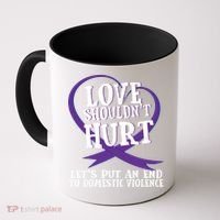 Domestic Violence Awareness Survivor Support Month Gift Coffee Mug thumb 0