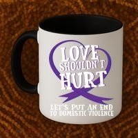 Domestic Violence Awareness Survivor Support Month Gift Coffee Mug thumb 2