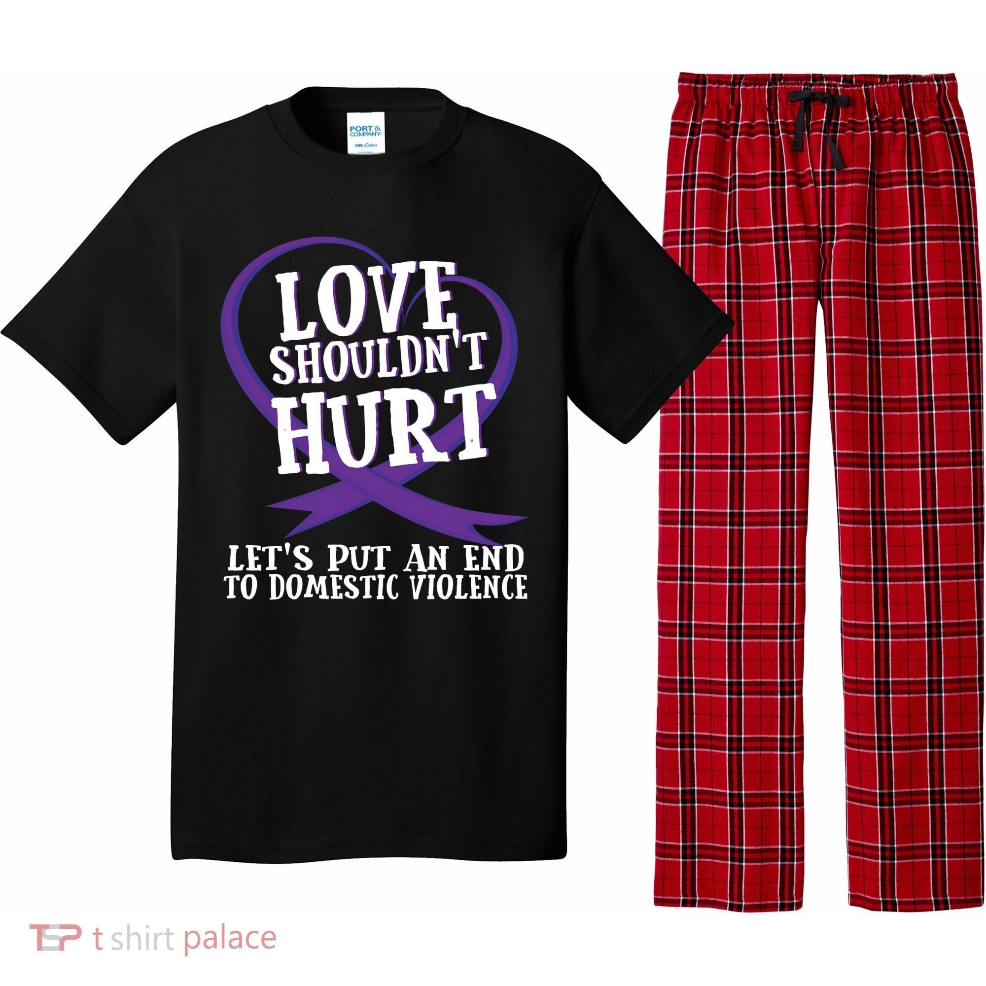 Domestic Violence Awareness Survivor Support Month Gift Pajama Set