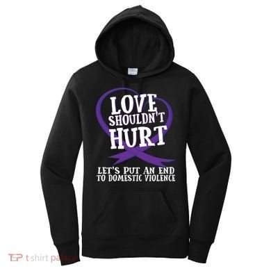 Domestic Violence Awareness Survivor Support Month Gift Women's Hoodie