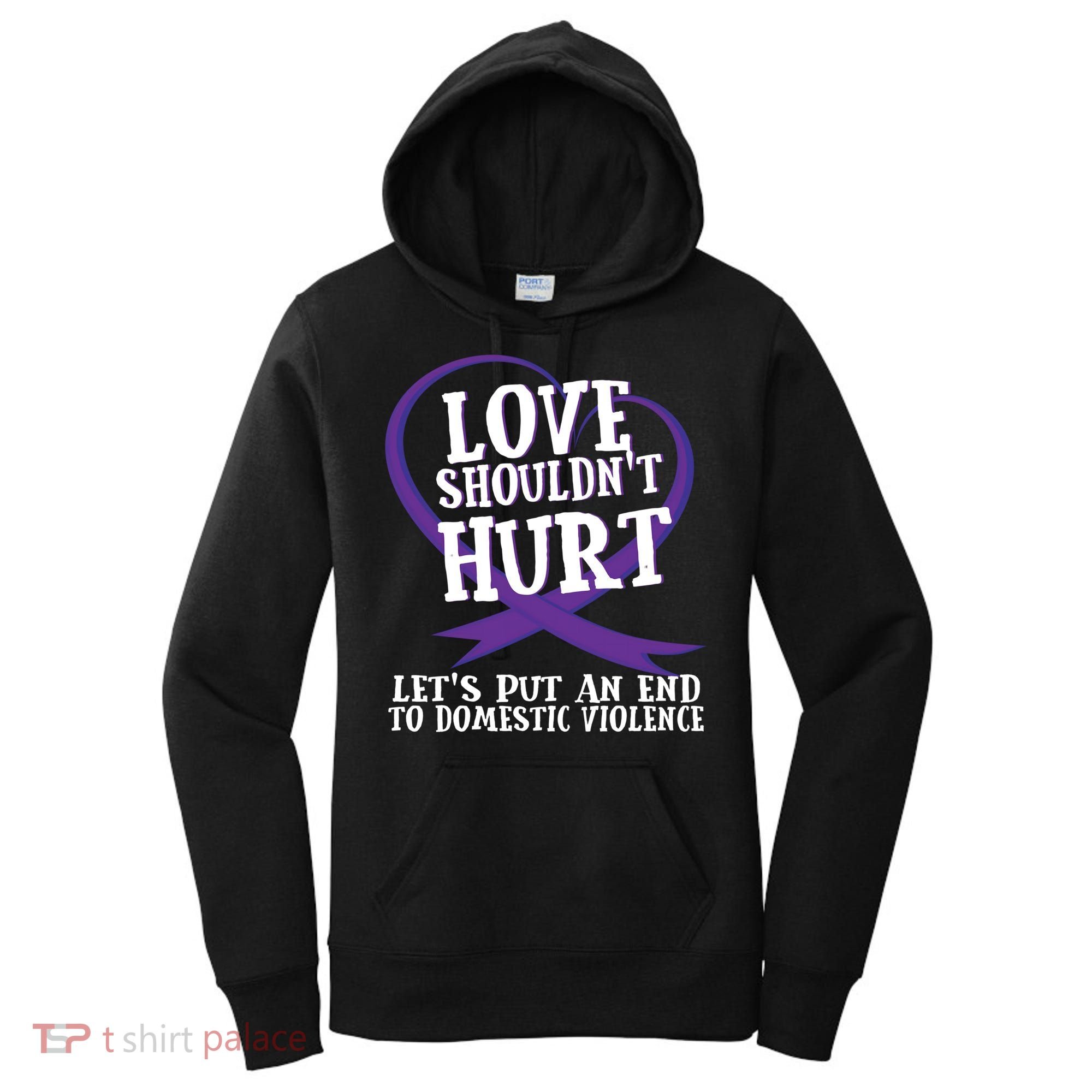 Domestic Violence Awareness Survivor Support Month Gift Women's Hoodie