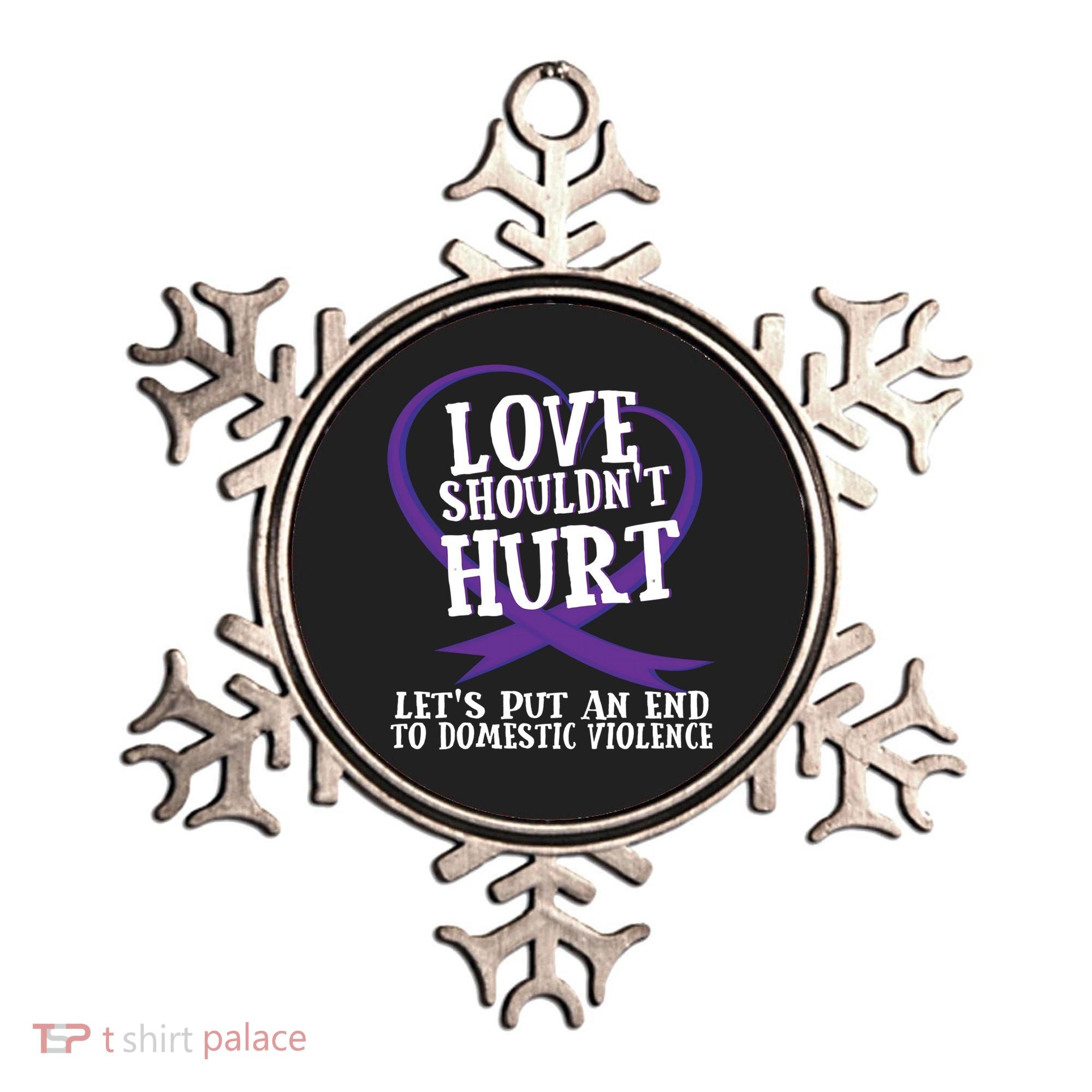 Domestic Violence Awareness Survivor Support Month Gift Ornament