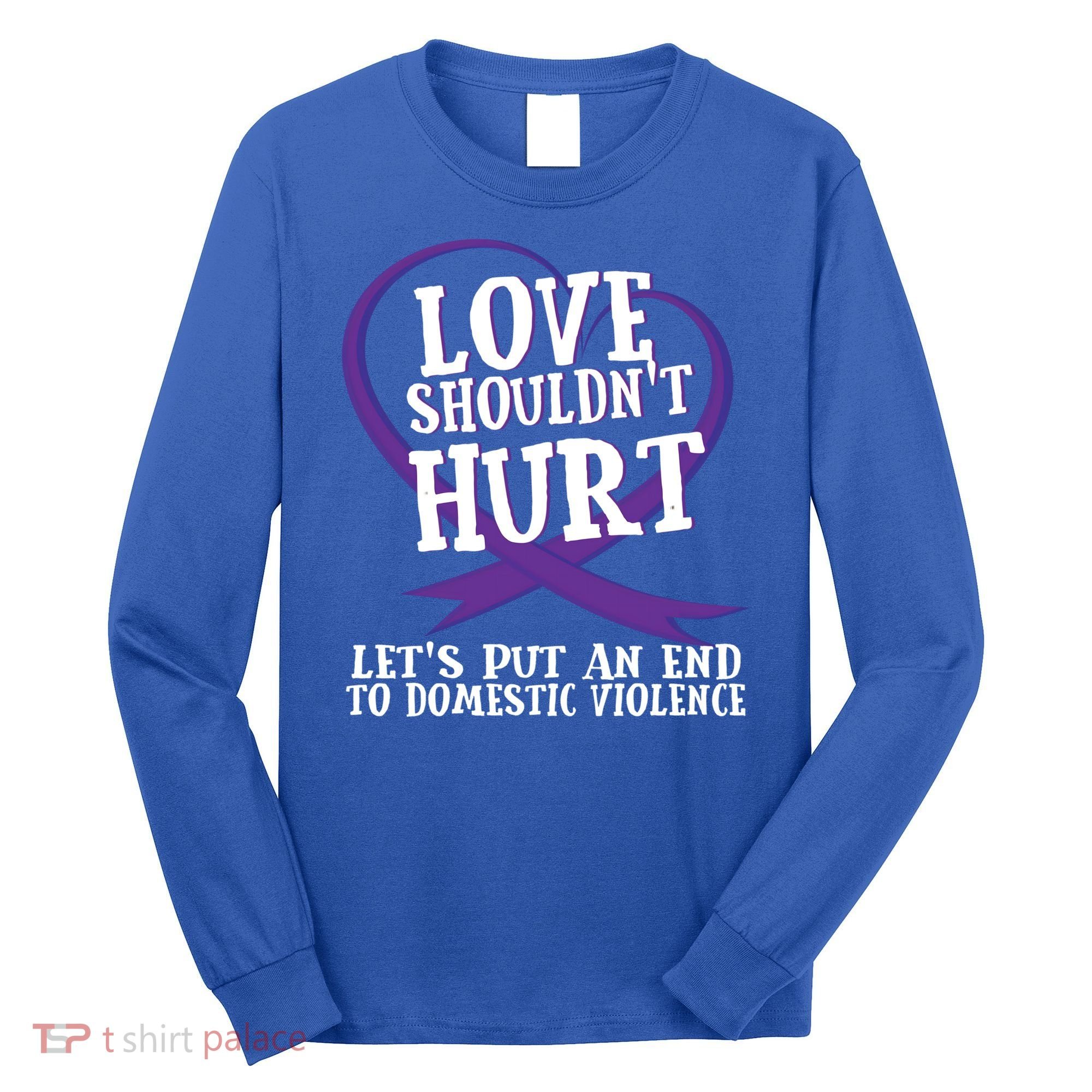 Domestic Violence Awareness Survivor Support Month Gift Long Sleeve Shirt