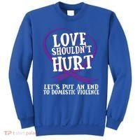 Domestic Violence Awareness Survivor Support Month Gift Sweatshirt thumb 0
