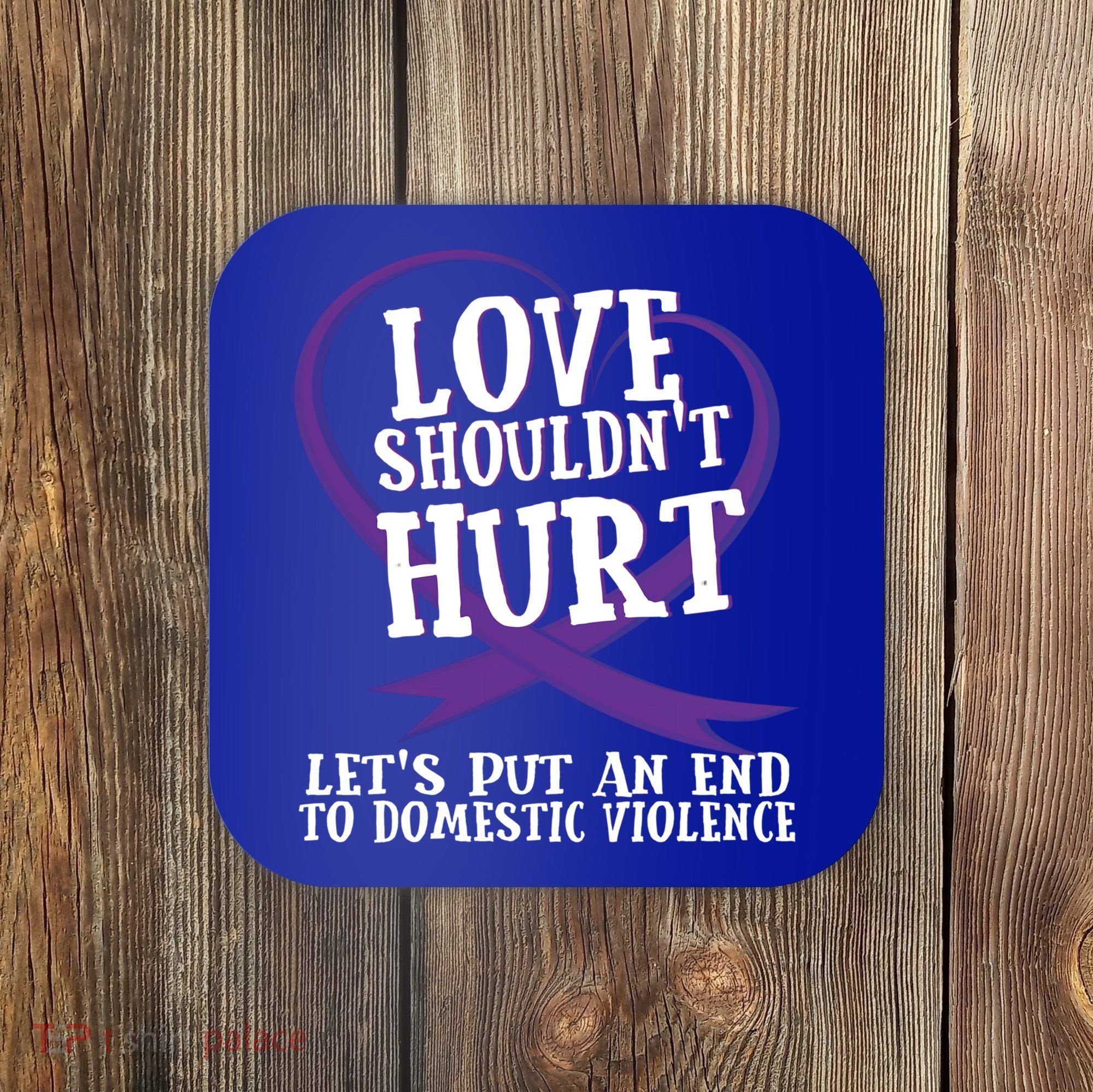 Domestic Violence Awareness Survivor Support Month Gift Coaster