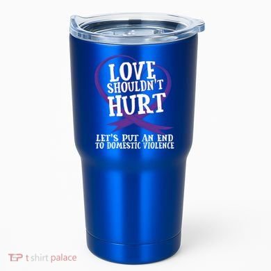 Domestic Violence Awareness Survivor Support Month Gift Tumbler
