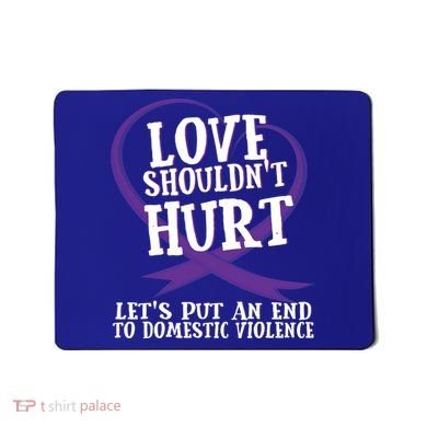 Domestic Violence Awareness Survivor Support Month Gift Mousepad