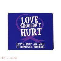Domestic Violence Awareness Survivor Support Month Gift Mousepad thumb 0