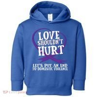 Domestic Violence Awareness Survivor Support Month Gift Toddler Hoodie thumb 0