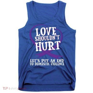Domestic Violence Awareness Survivor Support Month Gift Tank Top