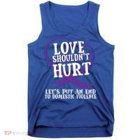 Domestic Violence Awareness Survivor Support Month Gift Tank Top thumb 0