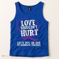 Domestic Violence Awareness Survivor Support Month Gift Tank Top thumb 2