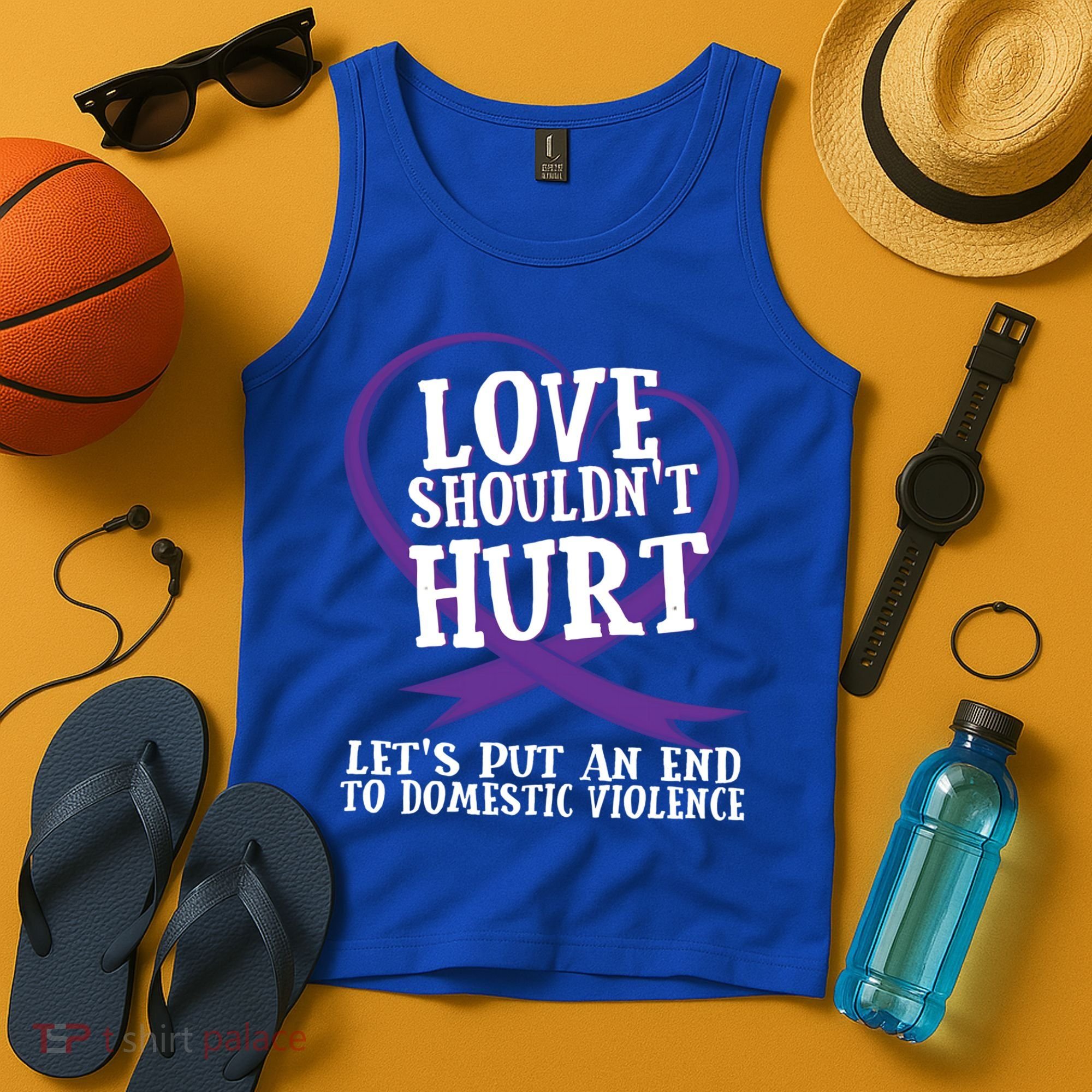 Domestic Violence Awareness Survivor Support Month Gift Tank Top