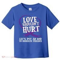 Domestic Violence Awareness Survivor Support Month Gift Toddler T-Shirt thumb 0