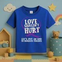 Domestic Violence Awareness Survivor Support Month Gift Toddler T-Shirt thumb 3