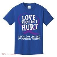 Domestic Violence Awareness Survivor Support Month Gift Kids T-Shirt thumb 0