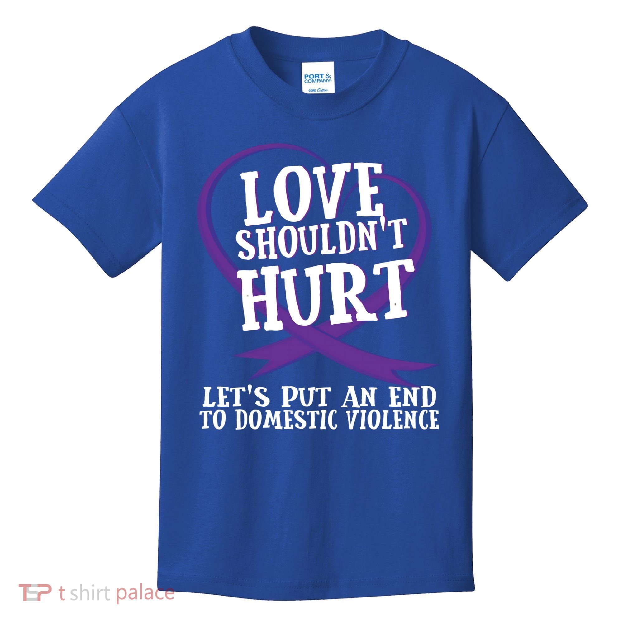 Domestic Violence Awareness Survivor Support Month Gift Kids T-Shirt