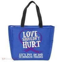 Domestic Violence Awareness Survivor Support Month Gift Tote Bag thumb 0