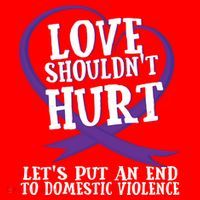 Domestic Violence Awareness Survivor Support Month Gift Santa Hat thumb 1