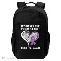 Domestic Violence Awareness Sexual Assault Awareness Gift Backpack thumb 0