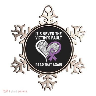 Domestic Violence Awareness Sexual Assault Awareness Gift Ornament