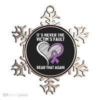 Domestic Violence Awareness Sexual Assault Awareness Gift Ornament thumb 0