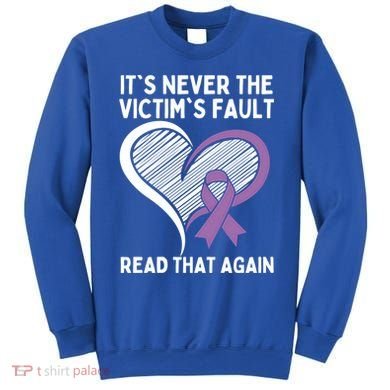 Domestic Violence Awareness Sexual Assault Awareness Gift Sweatshirt
