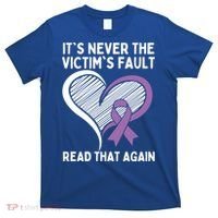 Domestic Violence Awareness Sexual Assault Awareness Gift T-Shirt thumb 0
