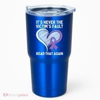 Domestic Violence Awareness Sexual Assault Awareness Gift Tumbler thumb 0