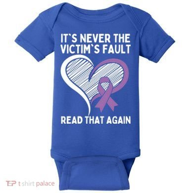 Domestic Violence Awareness Sexual Assault Awareness Gift Baby Bodysuit