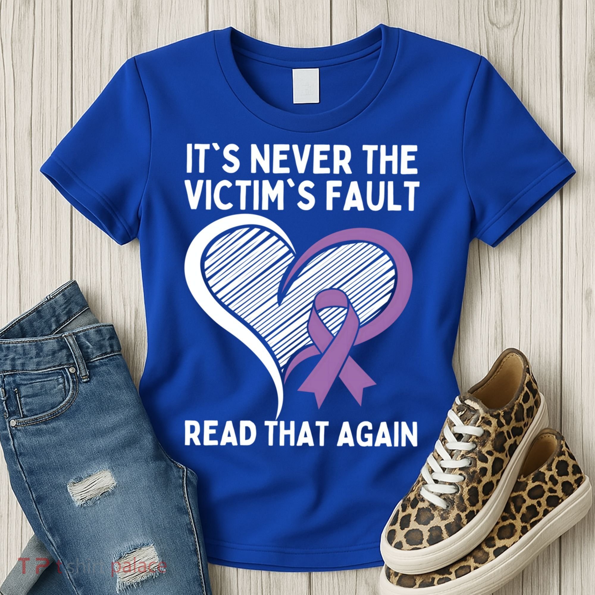Domestic Violence Awareness Sexual Assault Awareness Gift Women's T-Shirt