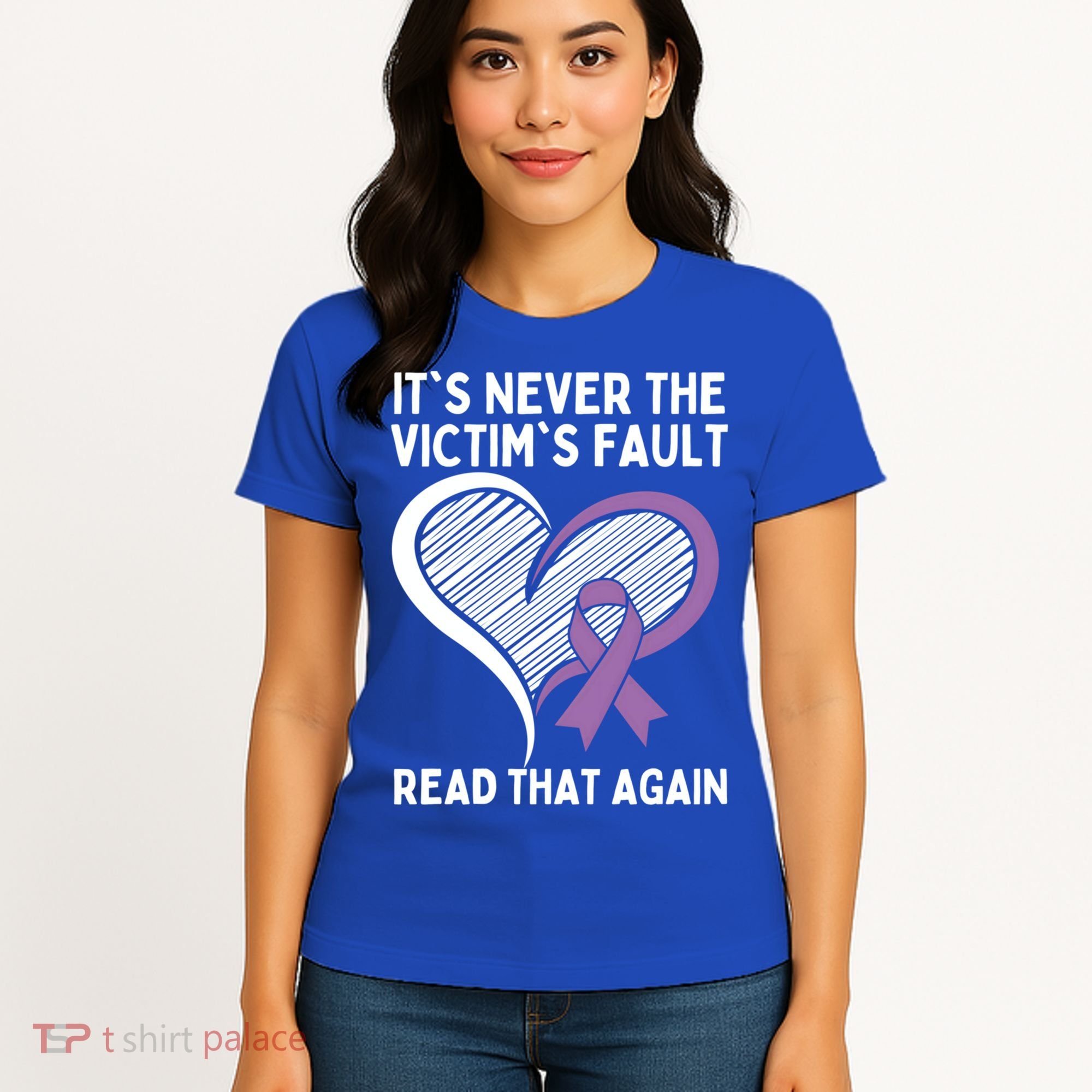 Domestic Violence Awareness Sexual Assault Awareness Gift Women's T-Shirt