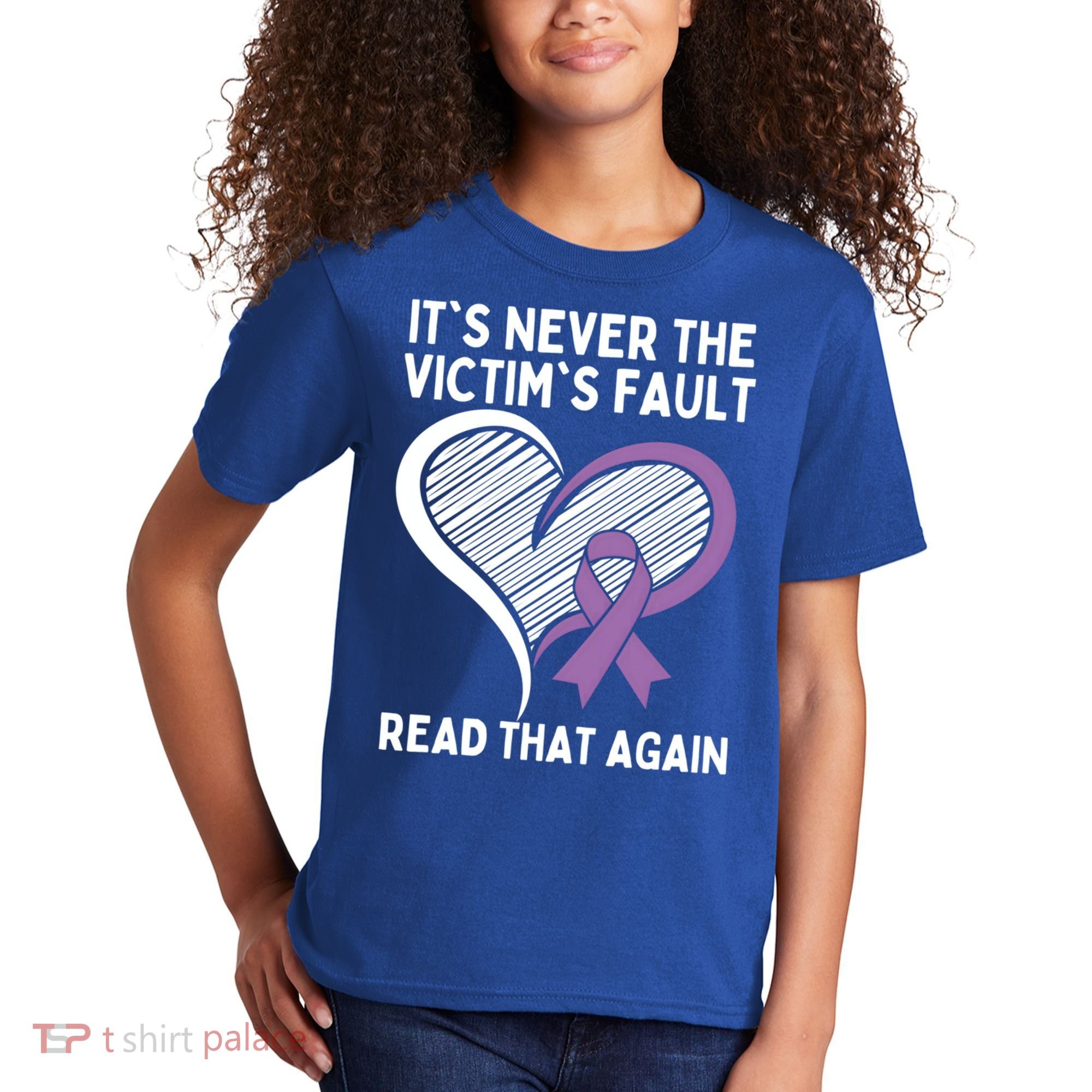 Domestic Violence Awareness Sexual Assault Awareness Gift Kids T-Shirt