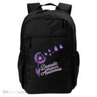 Domestic Violence Awareness Month Purple Ribbon Backpack thumb 0