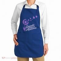 Domestic Violence Awareness Month Purple Ribbon Apron thumb 2