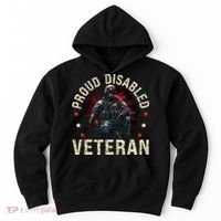Disabled Veteran Armed Forces Military Soldier Army Usa Hoodie thumb 0