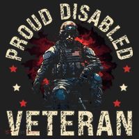 Disabled Veteran Armed Forces Military Soldier Army Usa Beanie thumb 2