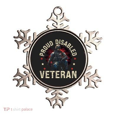 Disabled Veteran Armed Forces Military Soldier Army Usa Ornament