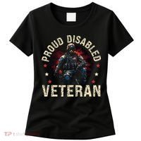 Disabled Veteran Armed Forces Military Soldier Army Usa Women's T-Shirt thumb 0