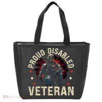 Disabled Veteran Armed Forces Military Soldier Army Usa Tote Bag thumb 0