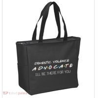 Domestic Violence Advocate Tote Bag thumb 2
