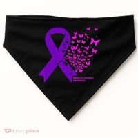 Domestic Violence Awareness End Domestic Violence USA-Made Doggie Bandana thumb 0