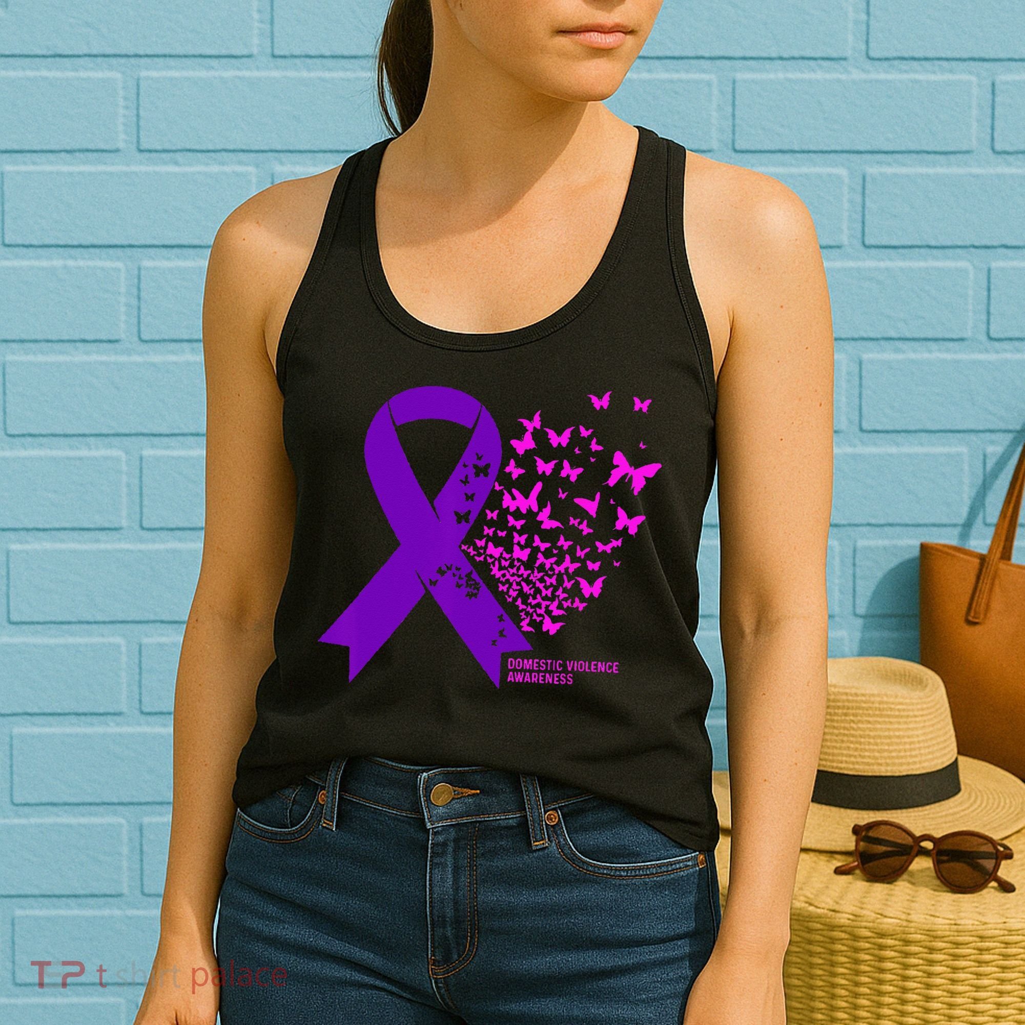 Domestic Violence Awareness End Domestic Violence Women's Tank Top