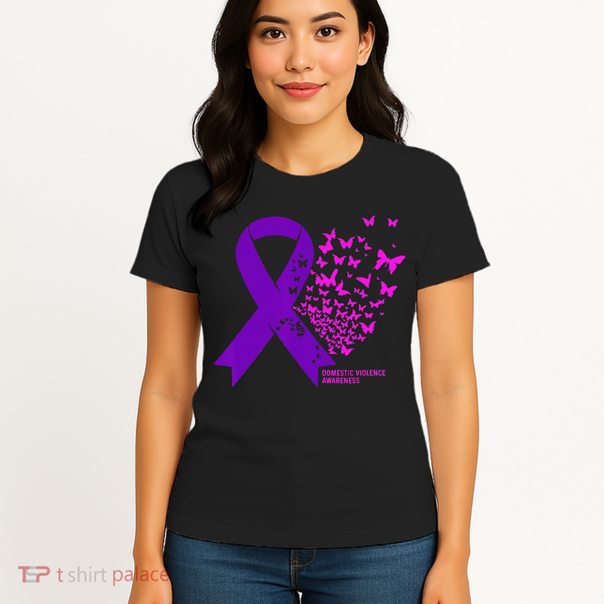 Domestic Violence Awareness End Domestic Violence Women's T-Shirt