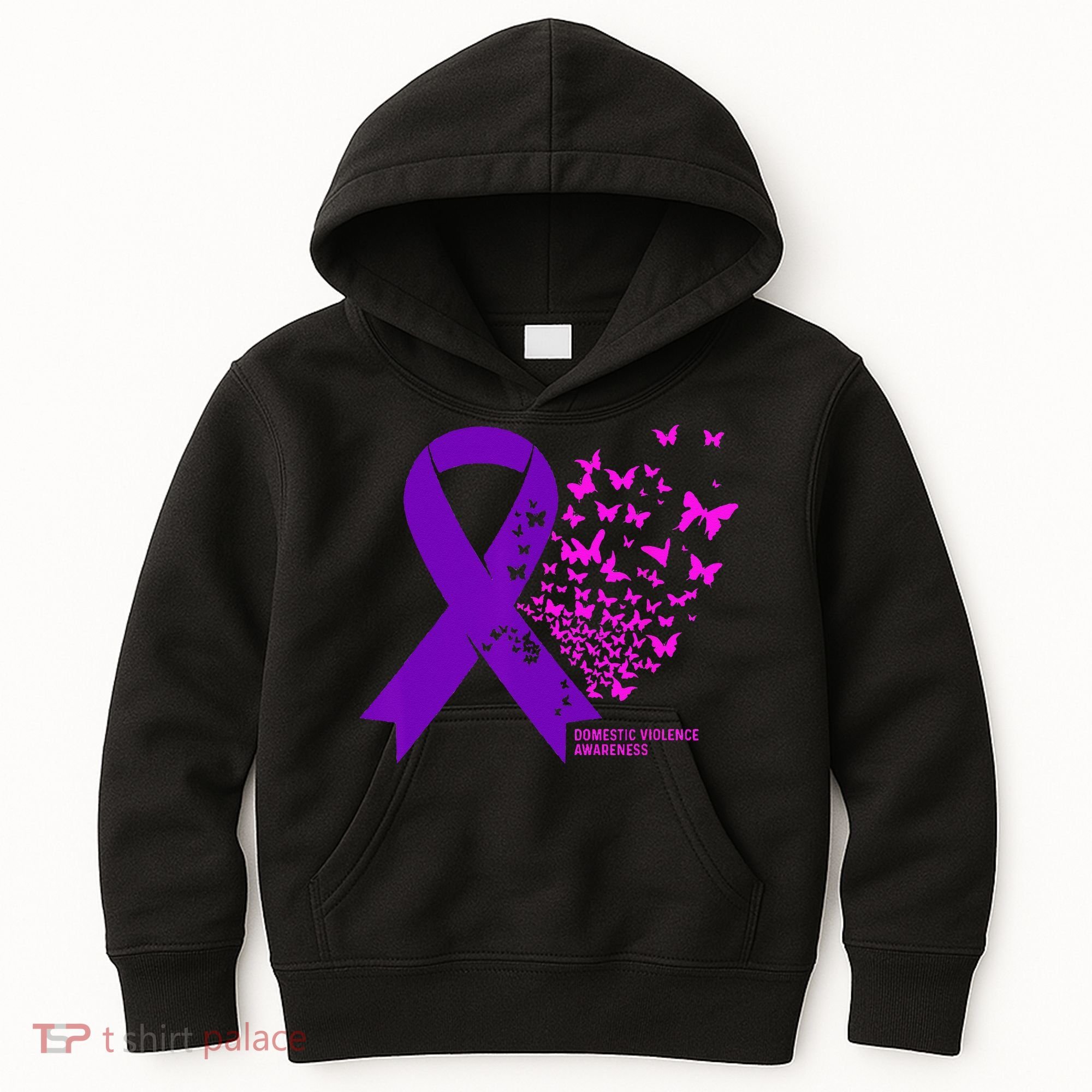 Domestic Violence Awareness End Domestic Violence Kids Hoodie