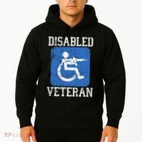 Disabled Veteran Armed Forces Military Soldier Army Usa Hoodie thumb 2