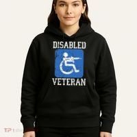 Disabled Veteran Armed Forces Military Soldier Army Usa Hoodie thumb 5